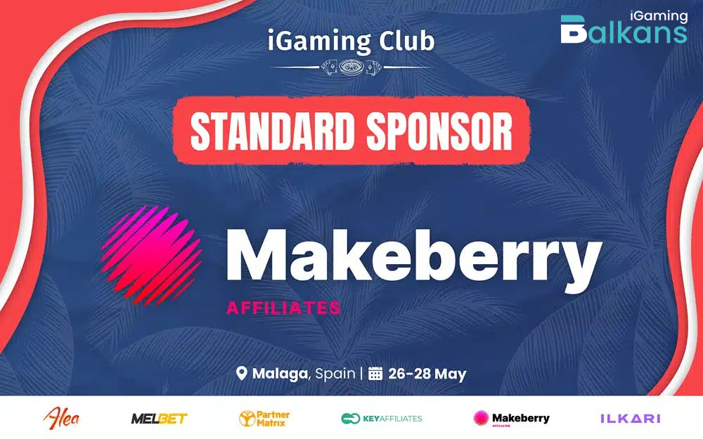 Makeberry kao Standard Sponsor iGaming Club Konferecije