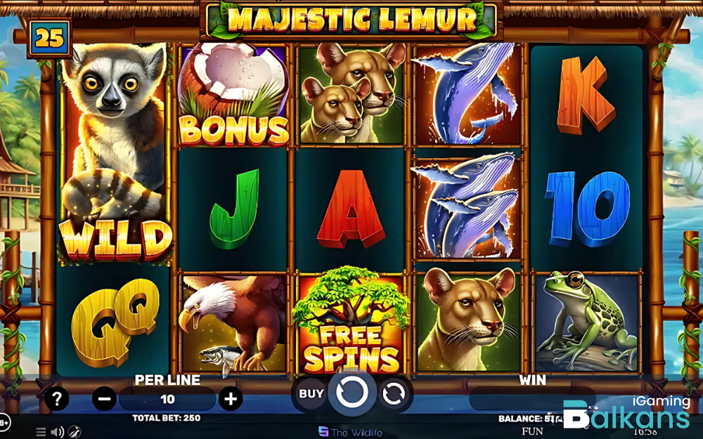 Spinomenal lansira slot “Majestic Lemur” Spinomenal lansira slot “Majestic Lemur”